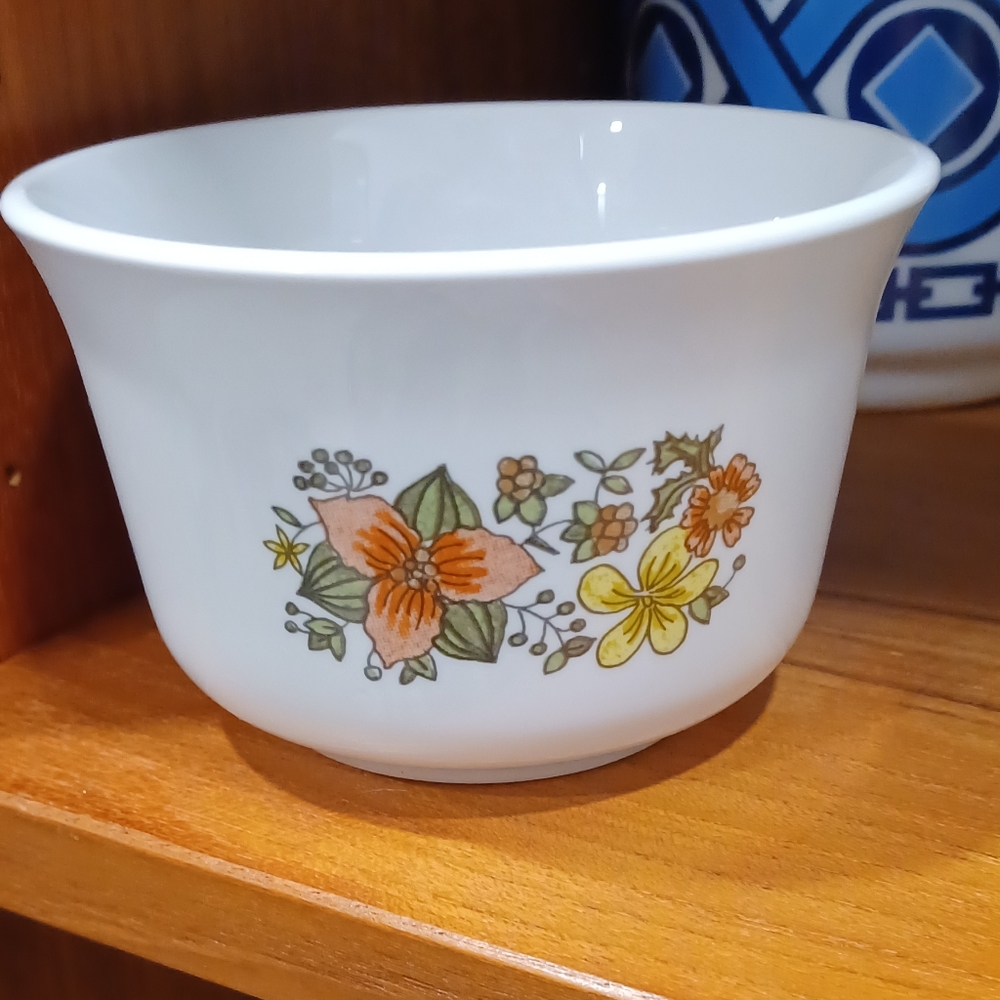 Vintage 70s Corelle Floral Little Bowl